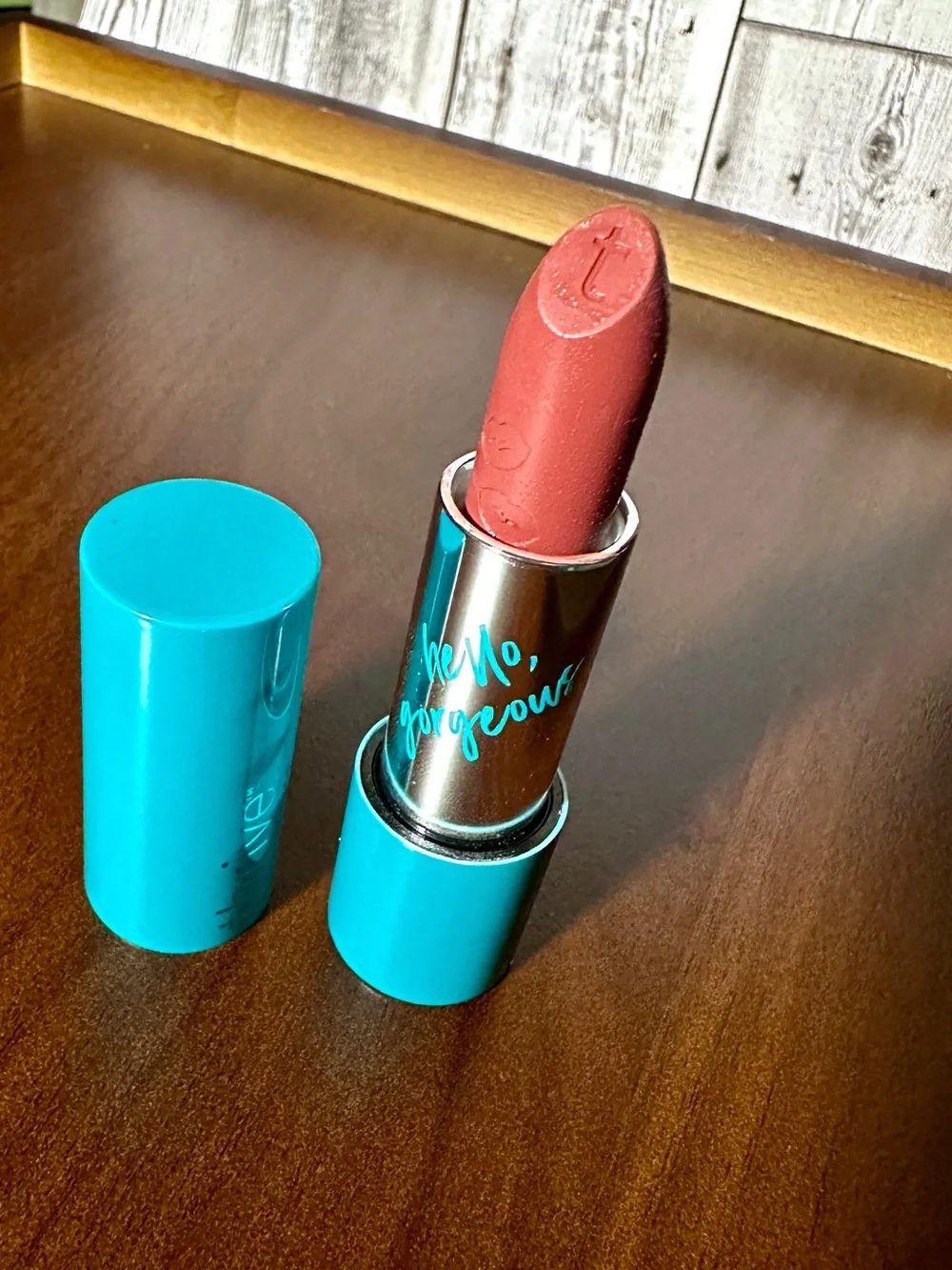 *Flaw* Thrive Causemetics Headliner Lipstick AQUILA Warm Rose Mauve 0.13